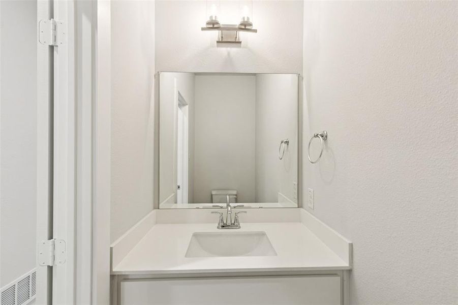 Furnished interior view inside a new home in Cross Creek Meadows, Celina (Image 6).