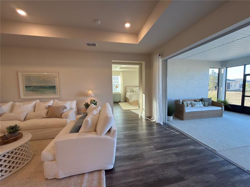 Furnished interior view inside a new home in On Top of the World Communities, Ocala (Image 16). Furnished interior view inside a new home in On Top of the World Communities, Ocala (Image 16).