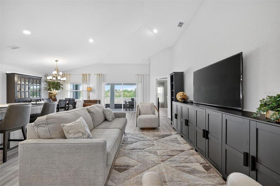 Furnished interior view inside a new home in Ridgewood, Riverview (Image 10).