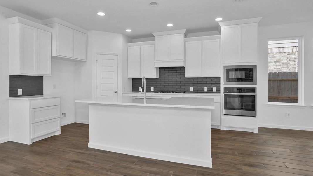 Furnished interior view inside a new home in Brookewater, Rosenberg (Image 7).
