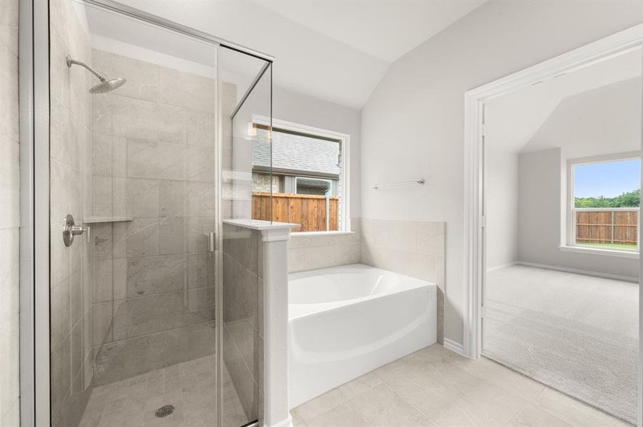 DFW-Meadow Park-Concept 1790-7417 Lavender Lane- Primary Suite -Risewell Homes-6
