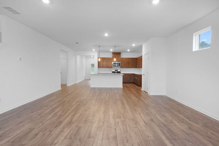 Representative unfurnished interior of a home built from the Norcross by Taylor Morrison in Weatherfield, Buford (Image 22).