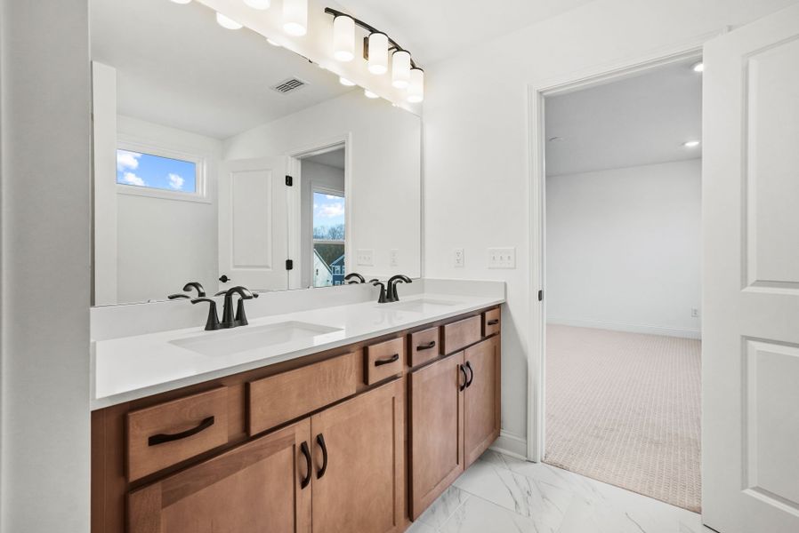 Furnished interior view inside a new home in Forest Creek, Waxhaw (Image 14).