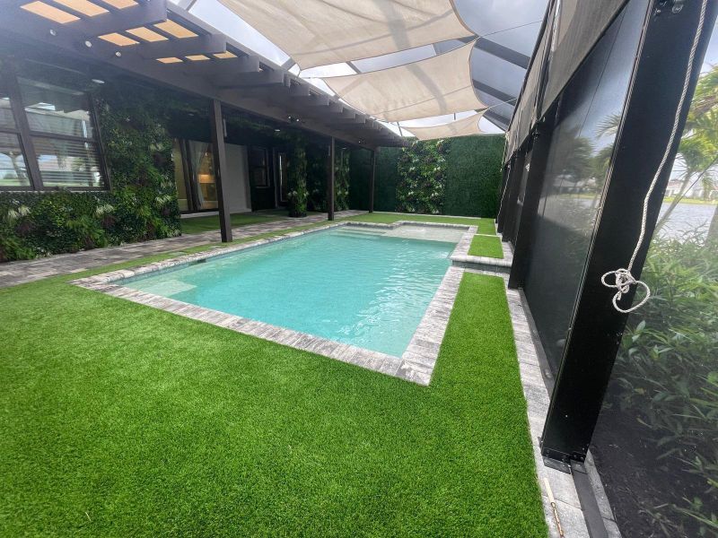 Exterior details and patio area of a home in , Naples (Image 17).
