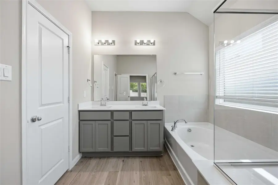 Furnished interior view inside a new home in King Oaks Village, Baytown (Image 5). Furnished interior view inside a new home in King Oaks Village, Baytown (Image 5).
