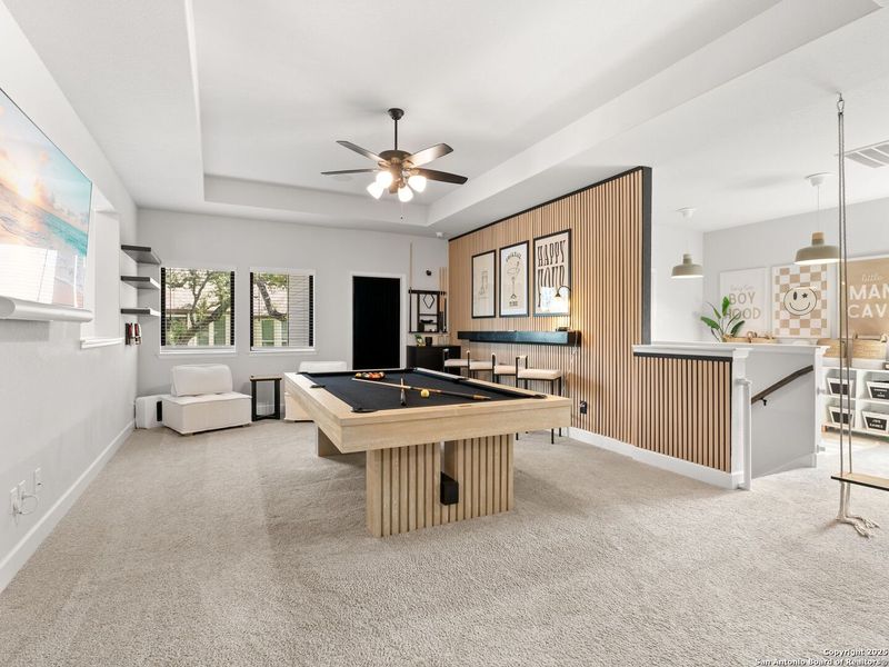 Furnished interior view inside a new home in Balcones Creek 70', Boerne (Image 7). Furnished interior view inside a new home in Balcones Creek 70', Boerne (Image 7).