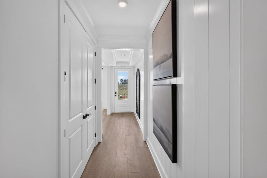 Representative unfurnished interior of a home built from the Wynfield by Pulte Homes in Bleckley Station, Ball Ground (Image 24).
