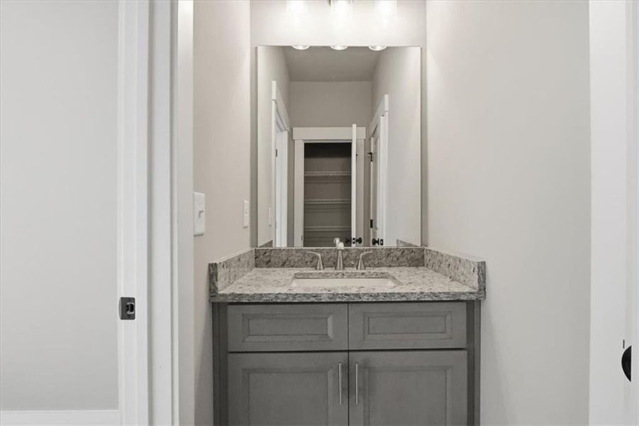 Furnished interior view inside a new home in , Statham (Image 18).