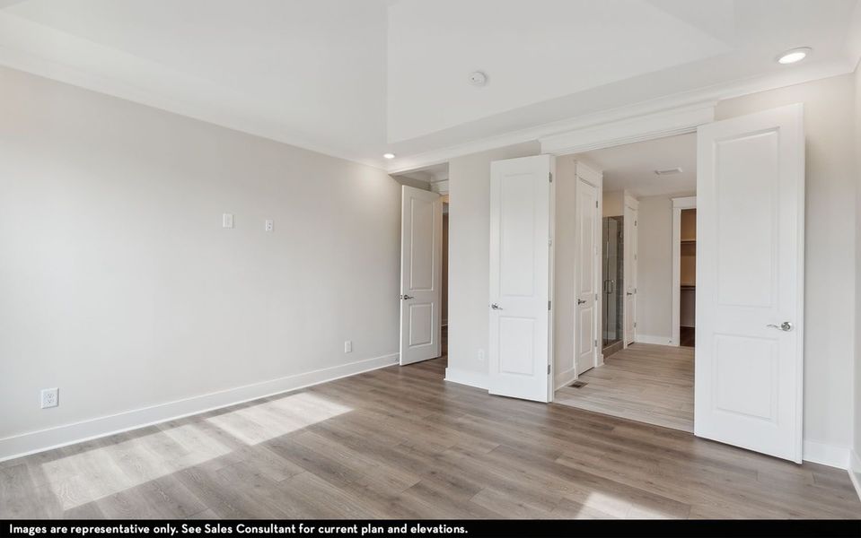 Spacious, unfurnished interior of a new home in Aden Woods, Nashville (Image 24).