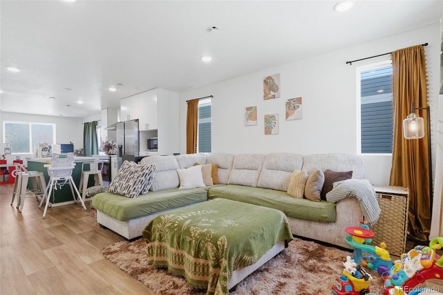 Furnished interior view inside a new home in , Denver (Image 8).