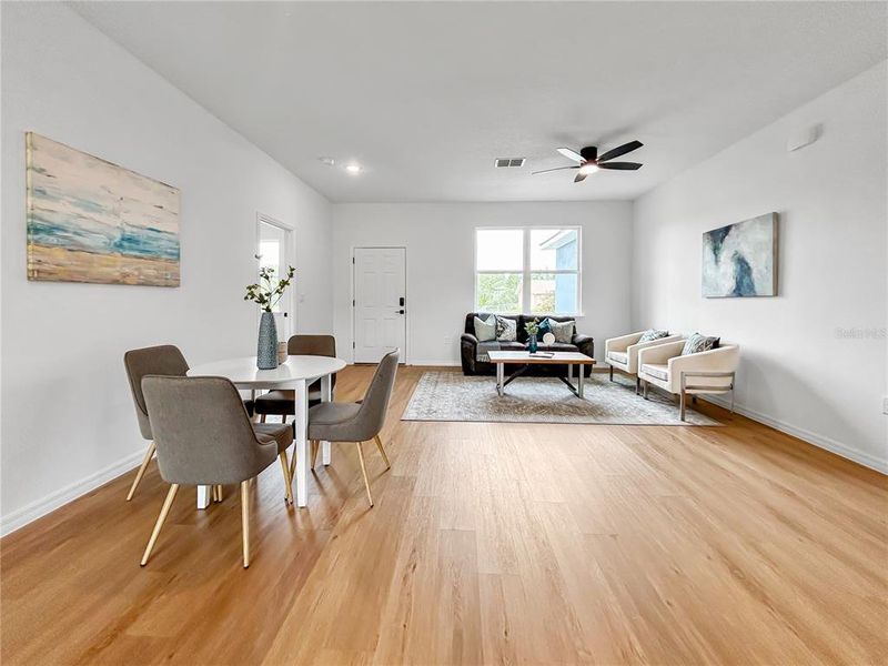 Furnished interior view inside a new home in , Ocala (Image 4).