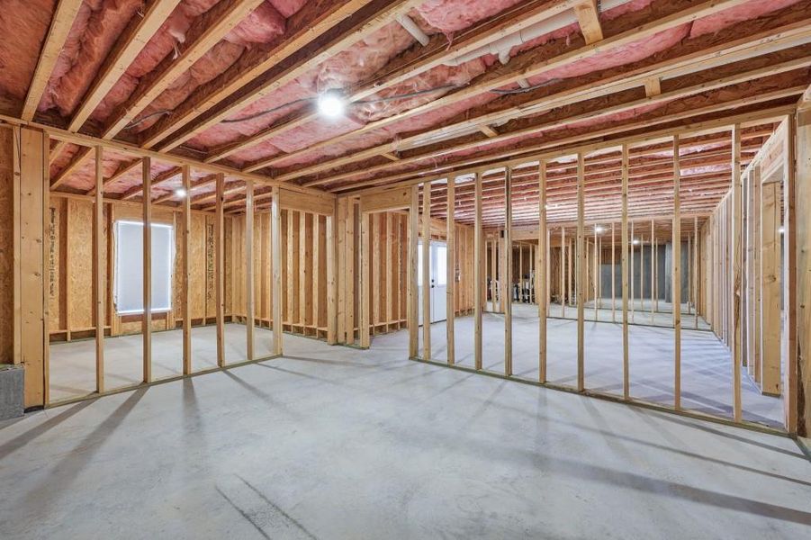 In-progress construction of a new home in , Jefferson, GA (Image 45).