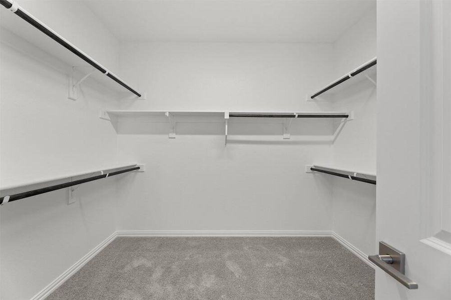 Caldwell Home Plan Primary Closet by Ashton Woods