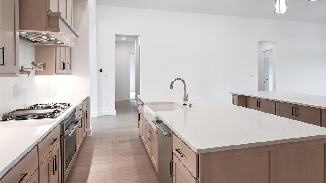 Furnished interior view inside a new home in Thornebrook, Bulverde (Image 4).