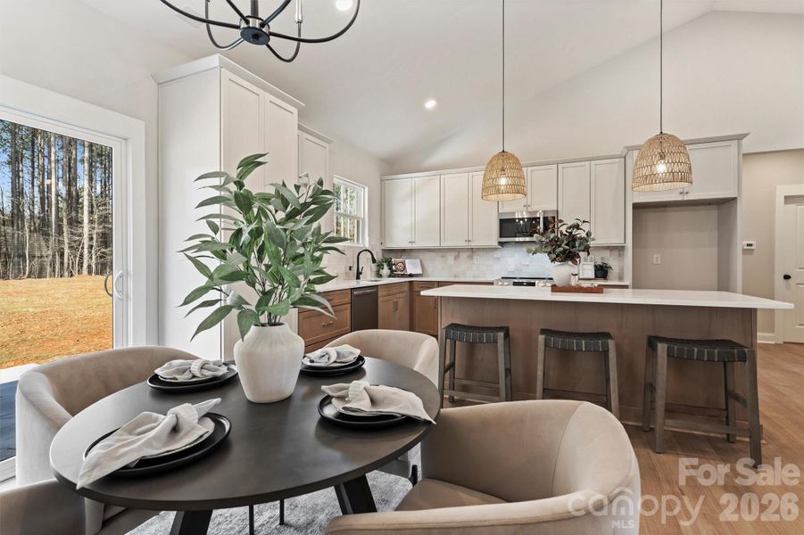 Furnished interior view inside a new home in , Lincolnton (Image 32).