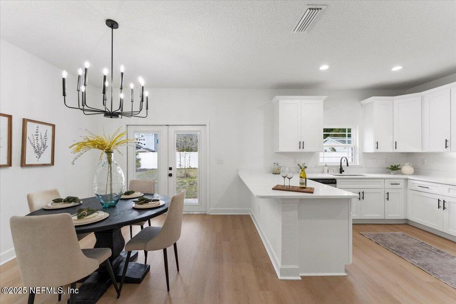 Furnished interior view inside a new home in , Fleming Island (Image 24).