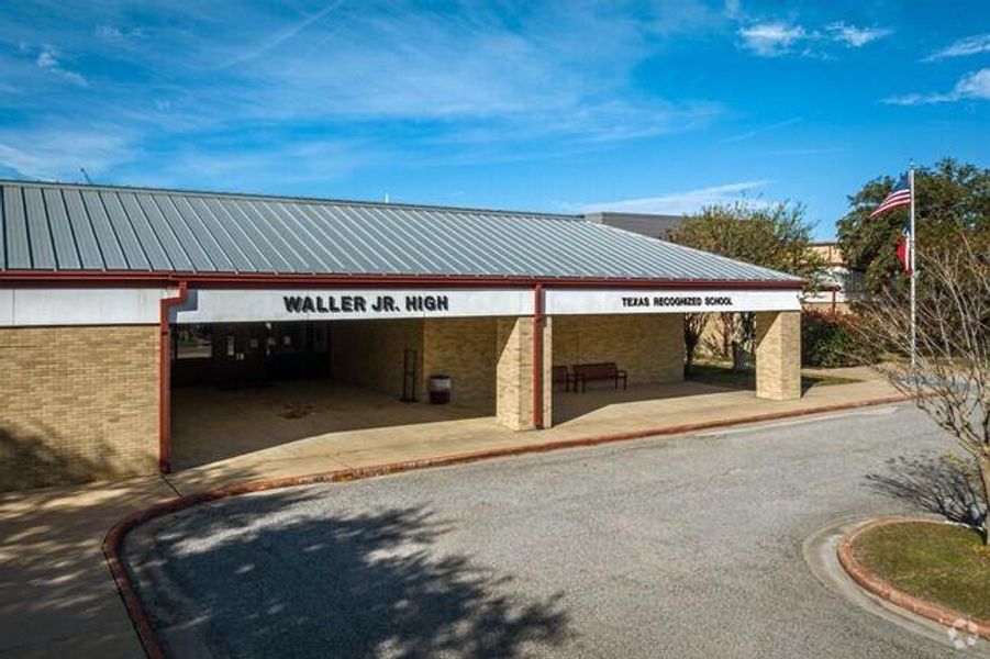 Front exterior of a new home in Dellrose, Hockley, TX, highlighting curb appeal (Image 3). Front exterior of a new home in Dellrose, Hockley, TX, highlighting curb appeal (Image 3).