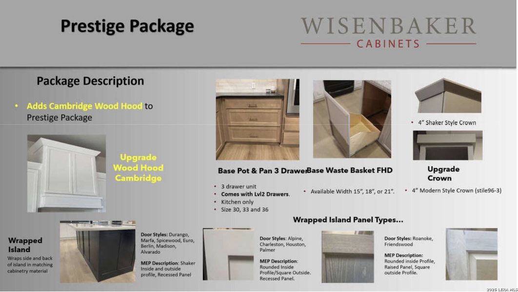 Sample of building materials used in homes in Buffalo Crossing, Cibolo (Image 8).