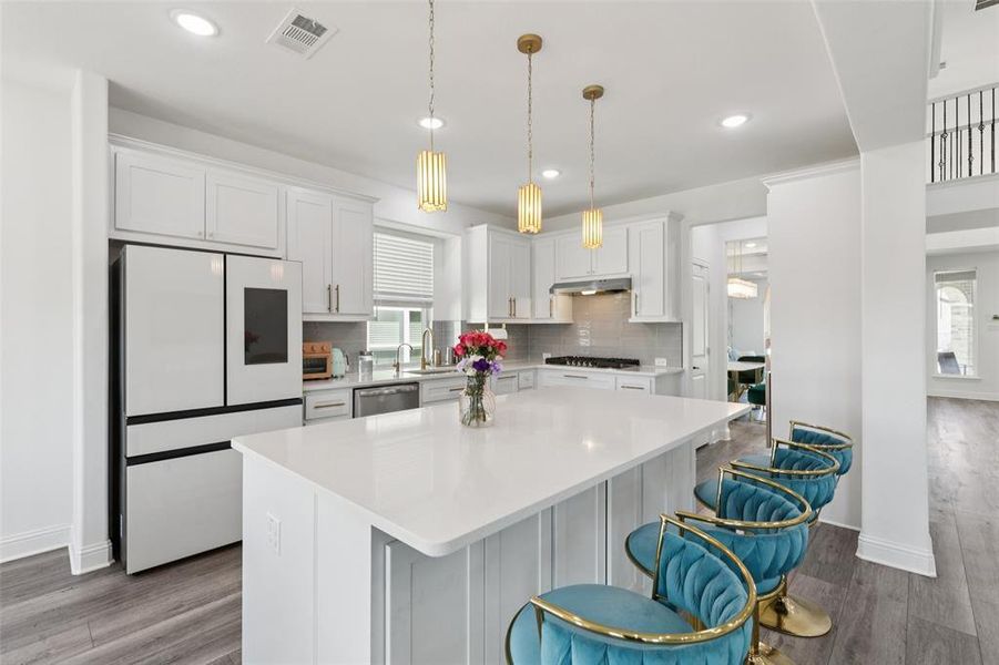 Furnished interior view inside a new home in , McKinney (Image 7). Furnished interior view inside a new home in , McKinney (Image 7).