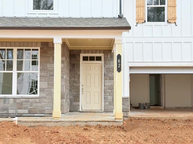 Front Porch Construction Progress