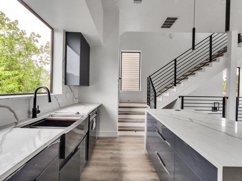 Furnished interior view inside a new home in , Houston (Image 10).