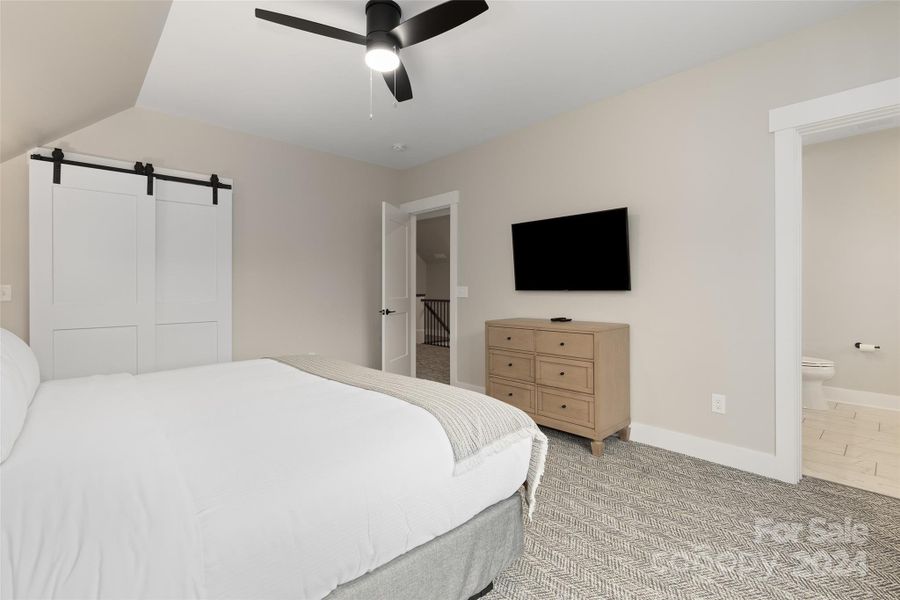 Furnished interior view inside a new home in , Waynesville (Image 22).