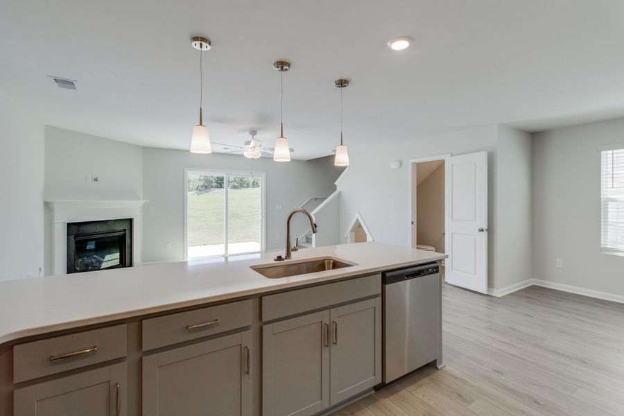 Furnished interior view inside a new home in Ellington, Elgin (Image 10).