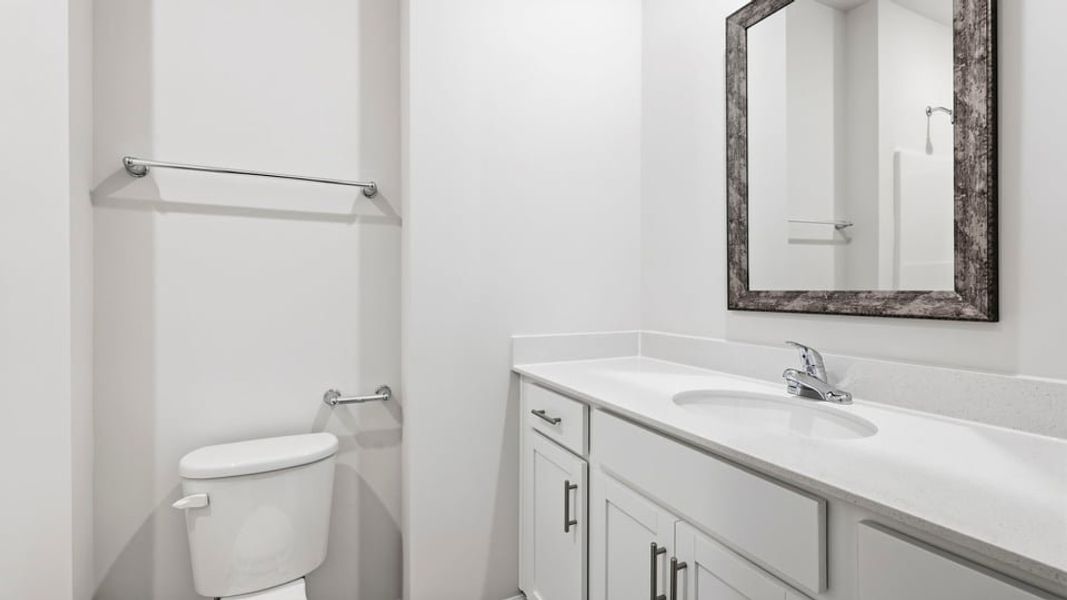 Furnished interior view inside a new home in Blue Ridge Trail, Fountain Inn (Image 6).