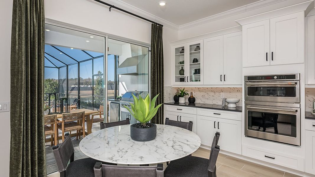 Representative furnished interior of a home built from the Pallazio II by Taylor Morrison in Westview Community Group Page, Kissimmee (Image 33).