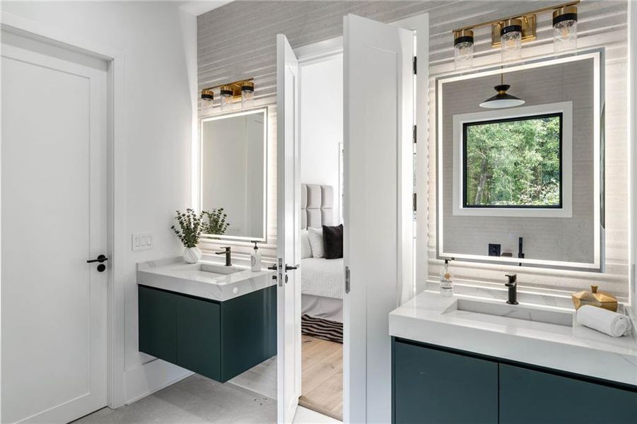 Furnished interior view inside a new home in , Mableton (Image 12).