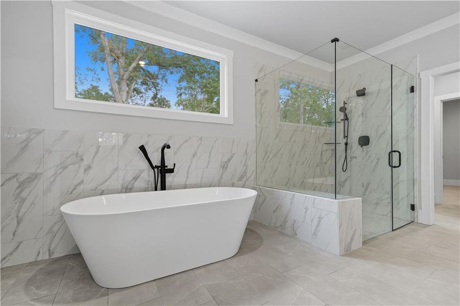 Furnished interior view inside a new home in , Canton (Image 5).