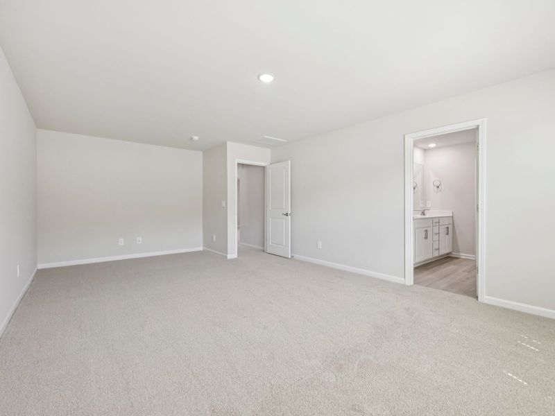 Spacious, unfurnished interior of a new home in Marshburn Landing - Signature Series, Wendell (Image 17).