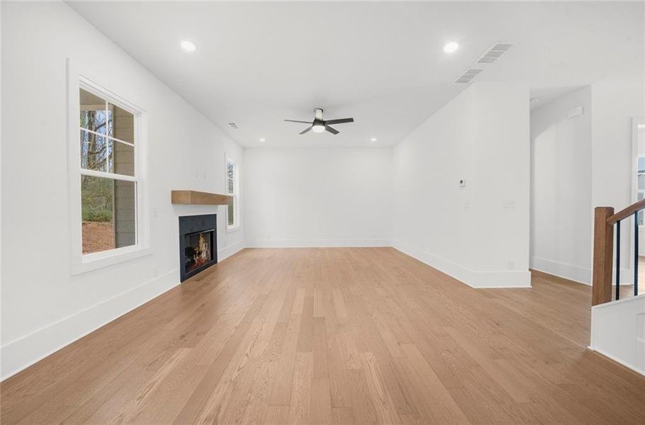 Spacious, unfurnished interior of a new home in , Canton (Image 38).