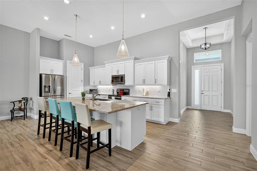 Furnished interior view inside a new home in , Daytona Beach (Image 13).