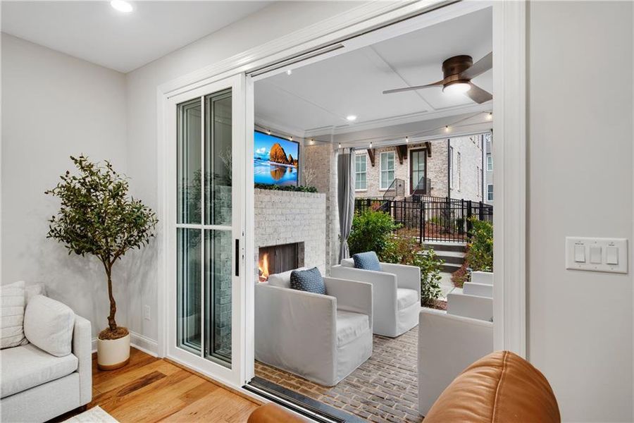 Furnished interior view inside a new home in , Peachtree Corners (Image 19).