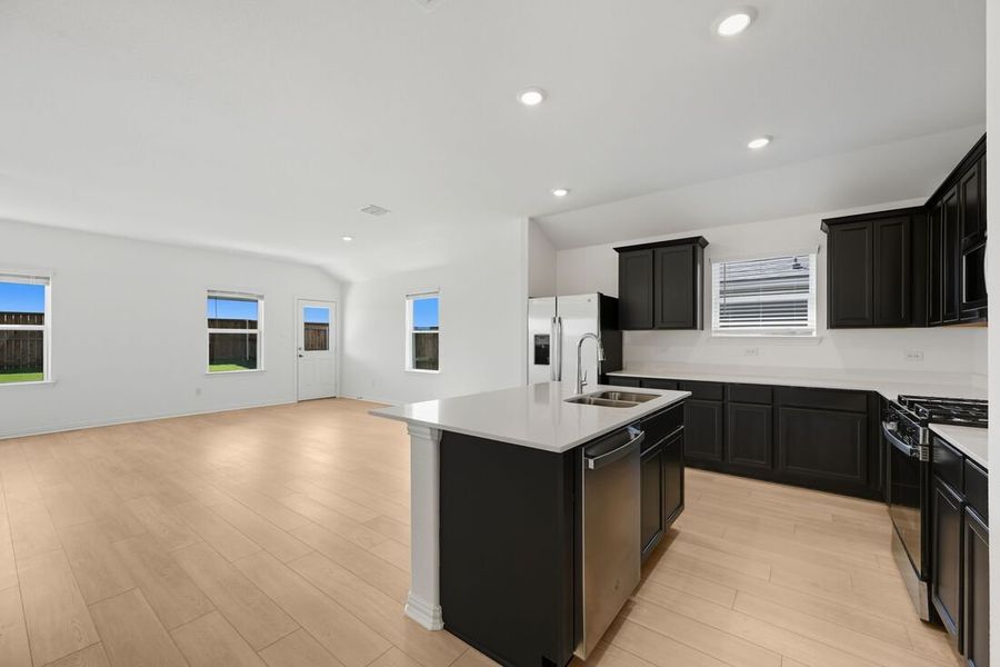 Furnished interior view inside a new home in River Ridge, Crandall (Image 9). Furnished interior view inside a new home in River Ridge, Crandall (Image 9).