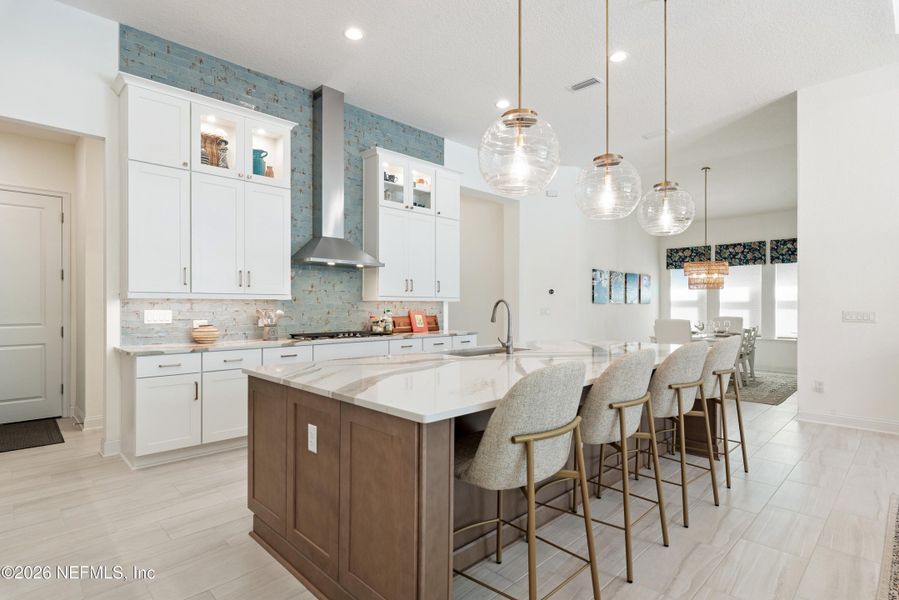 Furnished interior view inside a new home in , Ponte Vedra (Image 12).