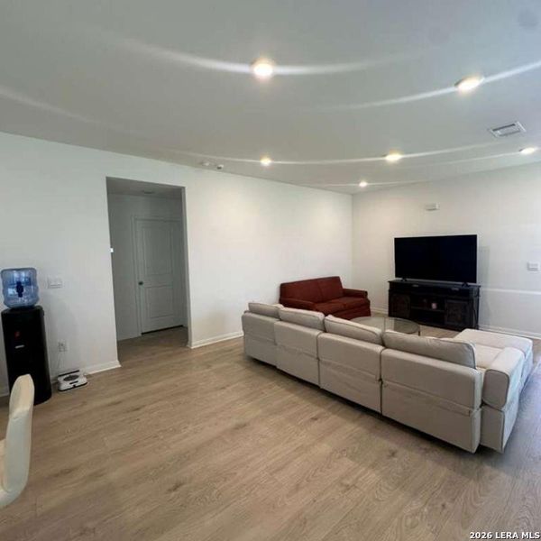 Furnished interior view inside a new home in Prairie Lakes, Buda (Image 18).