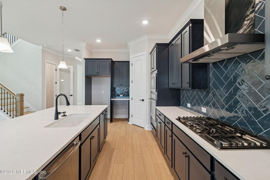 Furnished interior view inside a new home in Reflections 50' Front Load, Ponte Vedra (Image 16).