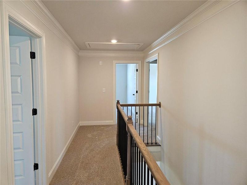 Spacious, unfurnished interior of a new home in Calgary Downs, Winder (Image 12).