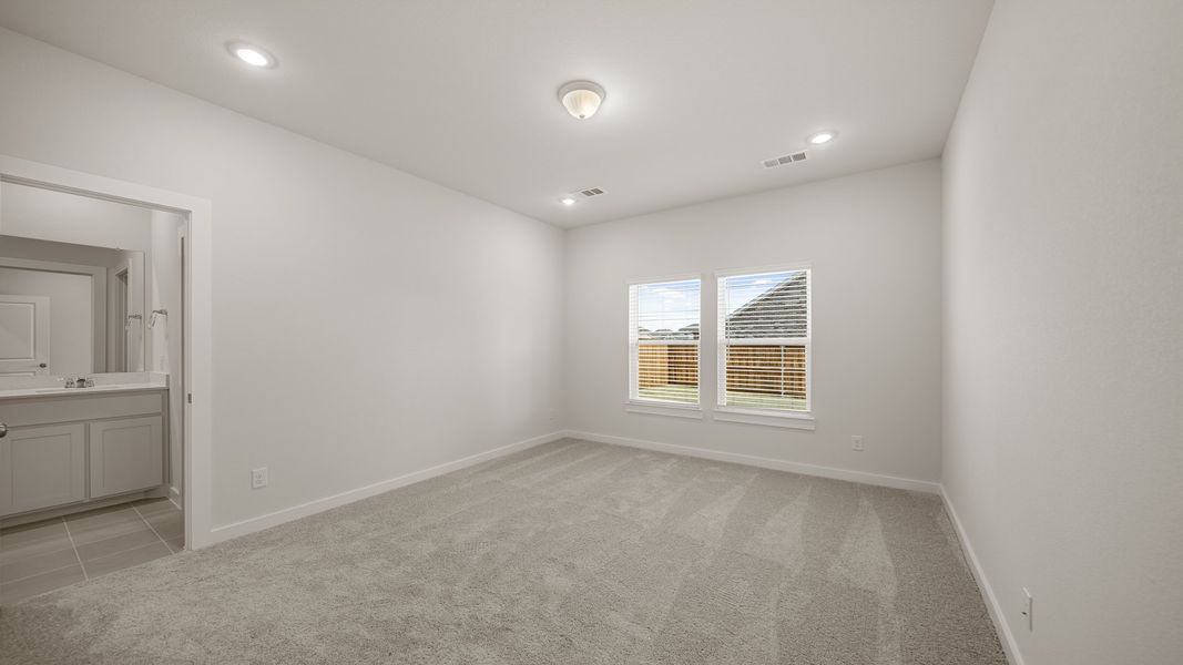 A large empty bathroom.