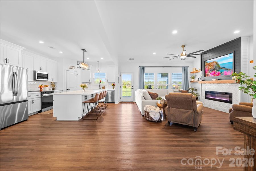 Furnished interior view inside a new home in , Salisbury (Image 13).