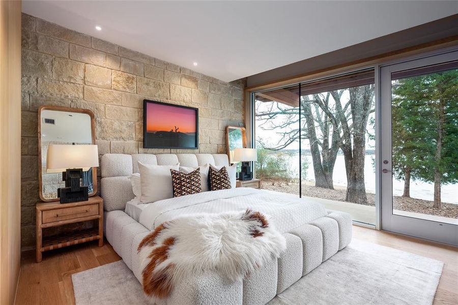 Furnished interior view inside a new home in , Malakoff (Image 9).