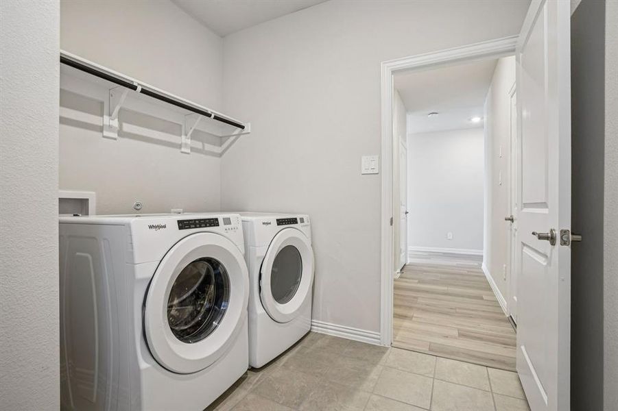 Photo is not of the actual home, but is an inspirational photo of builder’s model home and may depict options, furnishings, and/or decorator features that are not included.