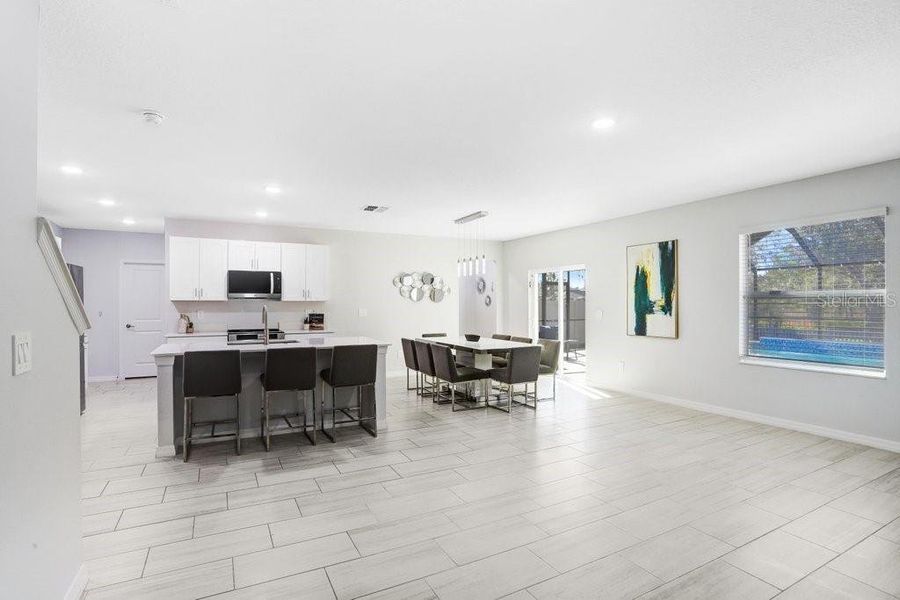 Furnished interior view inside a new home in , Zephyrhills (Image 15). Furnished interior view inside a new home in , Zephyrhills (Image 15).
