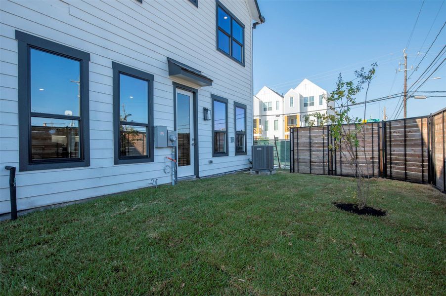 Exterior details and patio area of a home in , Houston (Image 4).
