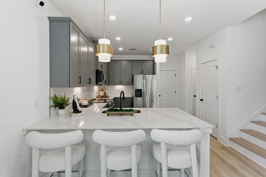 Furnished interior view inside a new home in Stokers Village, Nashville (Image 5).