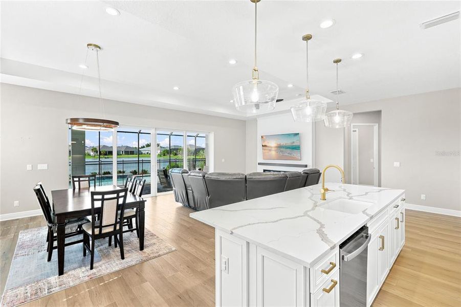 Furnished interior view inside a new home in , Parrish (Image 15).