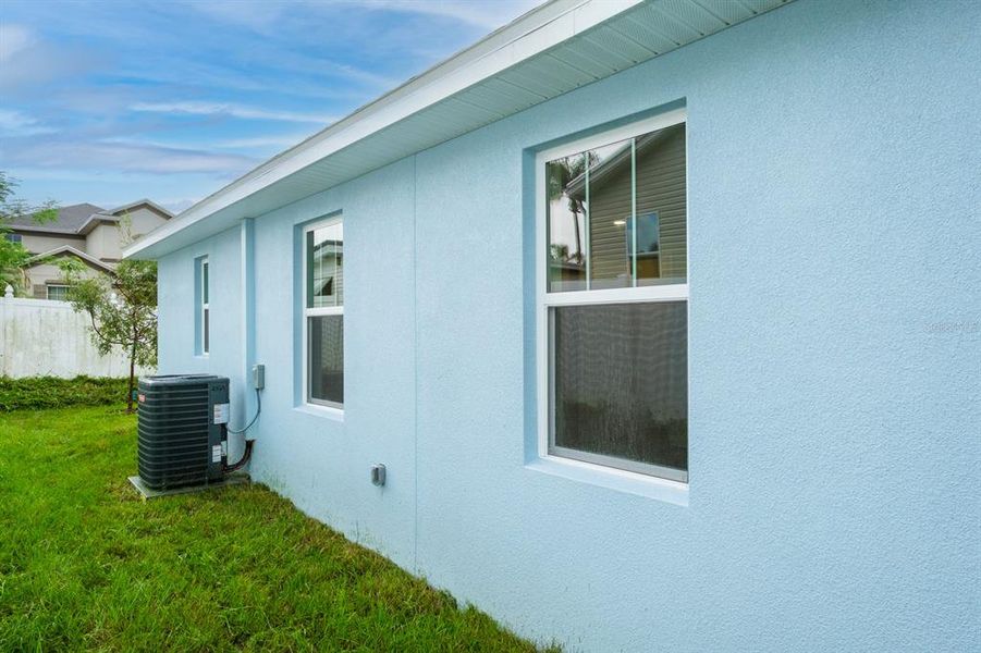 Exterior details and patio area of a home in , Clearwater (Image 21). Exterior details and patio area of a home in , Clearwater (Image 21).