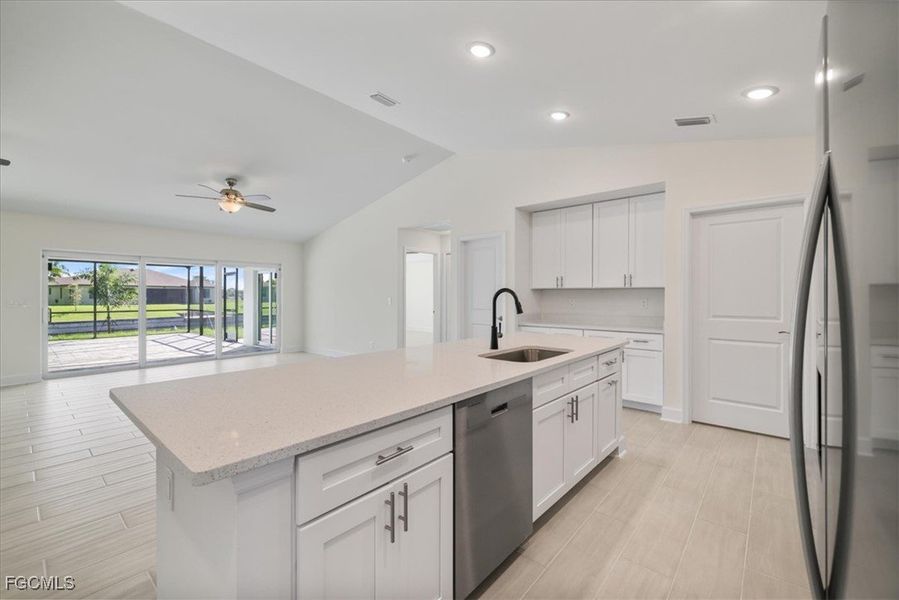 Furnished interior view inside a new home in Cape Coral, Cape Coral (Image 14).